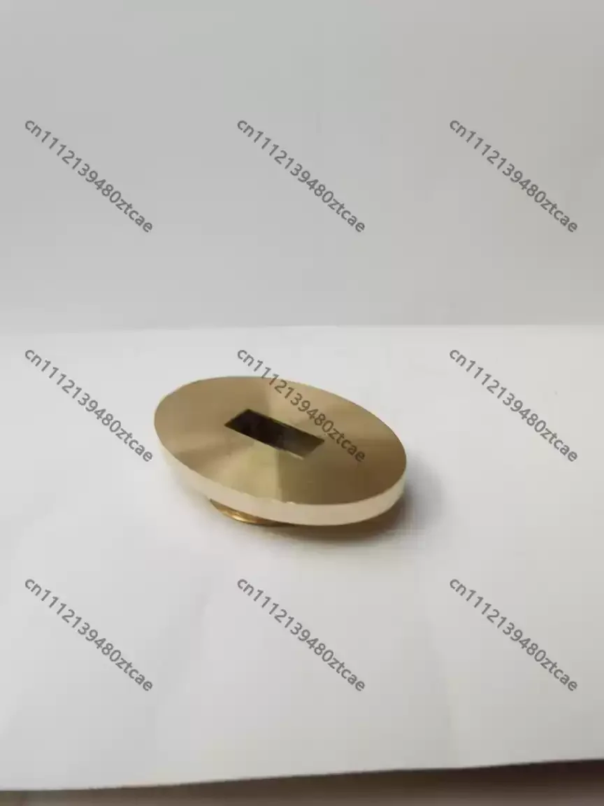 Oval Copper Blank 35X55mm, Engraving Raw Material for Seal Making and Marking