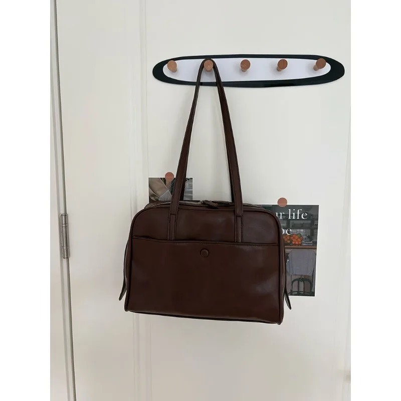 

Luxurious Yet High-quality Texture Retro Bag Shoulder Large Fashionable Casual Women's Daily Commuting Bag