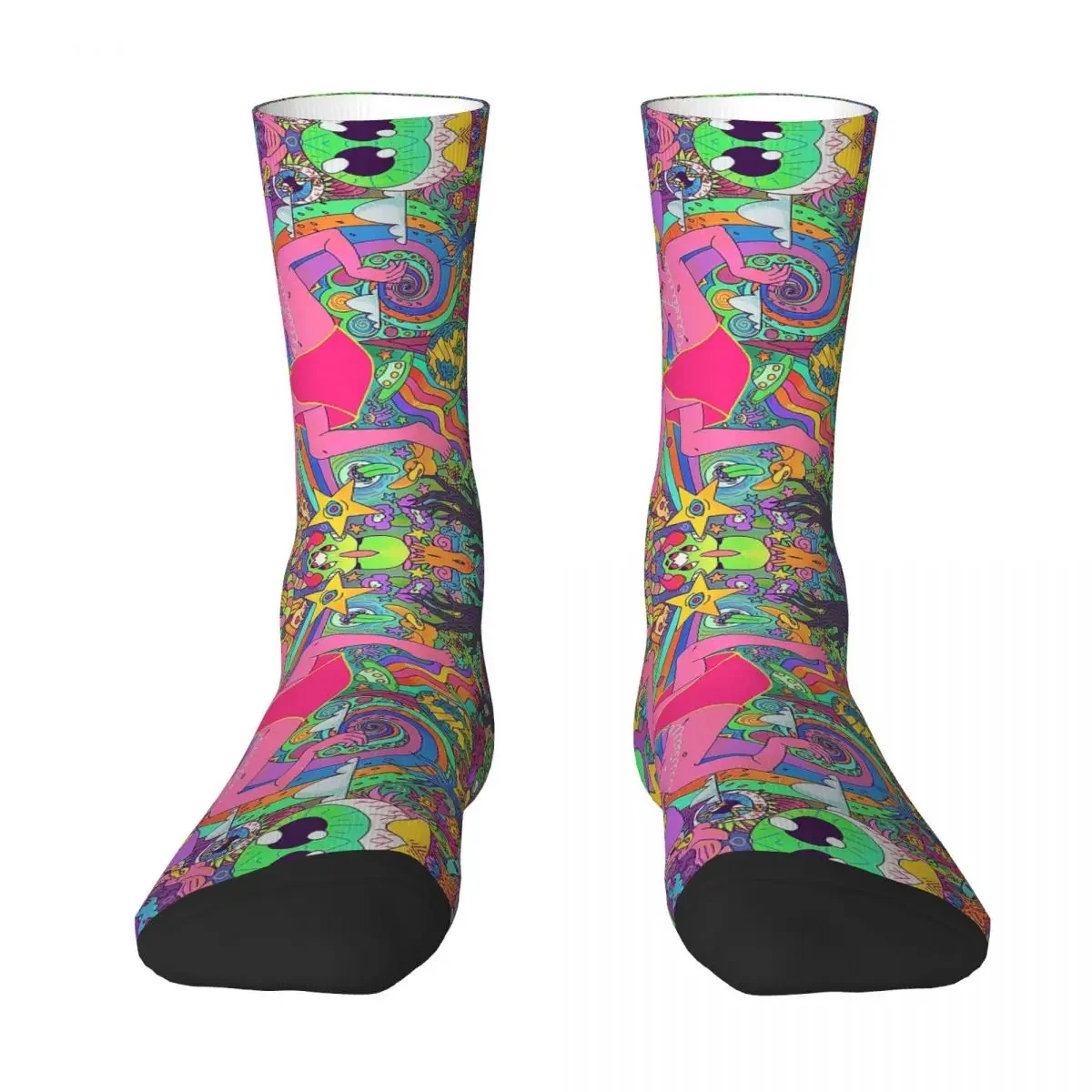 

The Midnight Gospel Trippy Socks Harajuku Super Soft Stockings All Season Long Socks Accessories for Man's Woman's Gifts