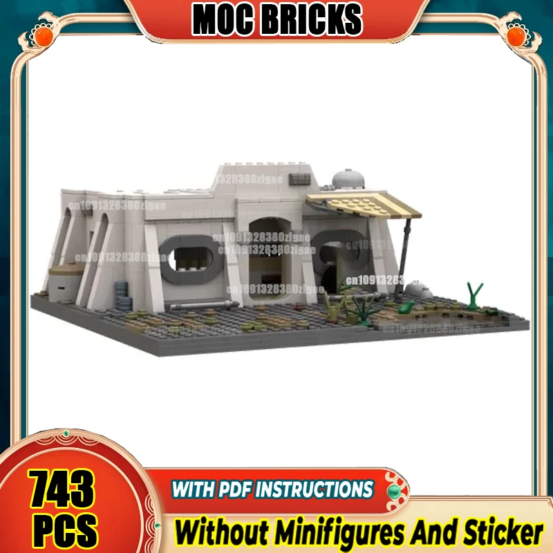 Moc Building Blocks The Imperial Soldier Homestead Model Bricks Toys