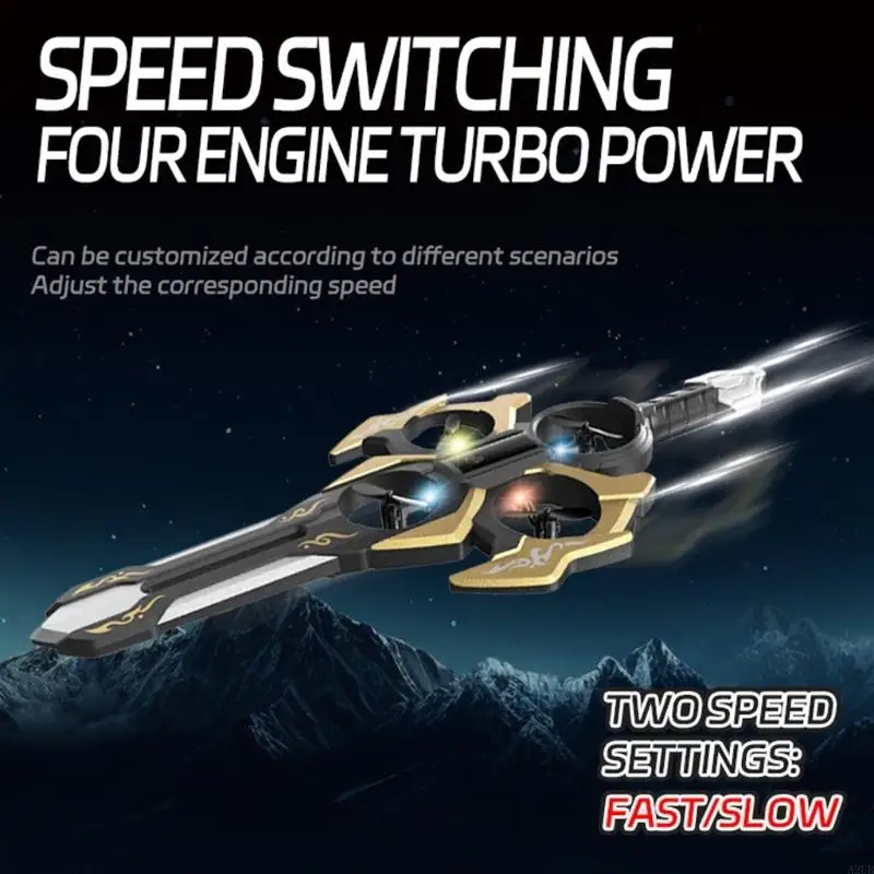 

Stable Foam Quadcopter with Small Hovers Flying Toy for Beginners Indoor Outdoor Flight Training Toy A2UB