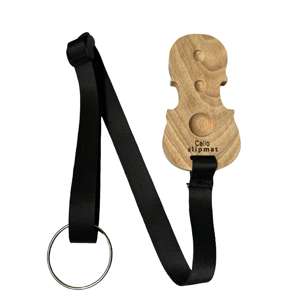 Cello Non-Slip Pad Strap Non-skid Cello End Pin Holder With Adjustable Strap 3 Holes Cello Antiskid Device Accessories