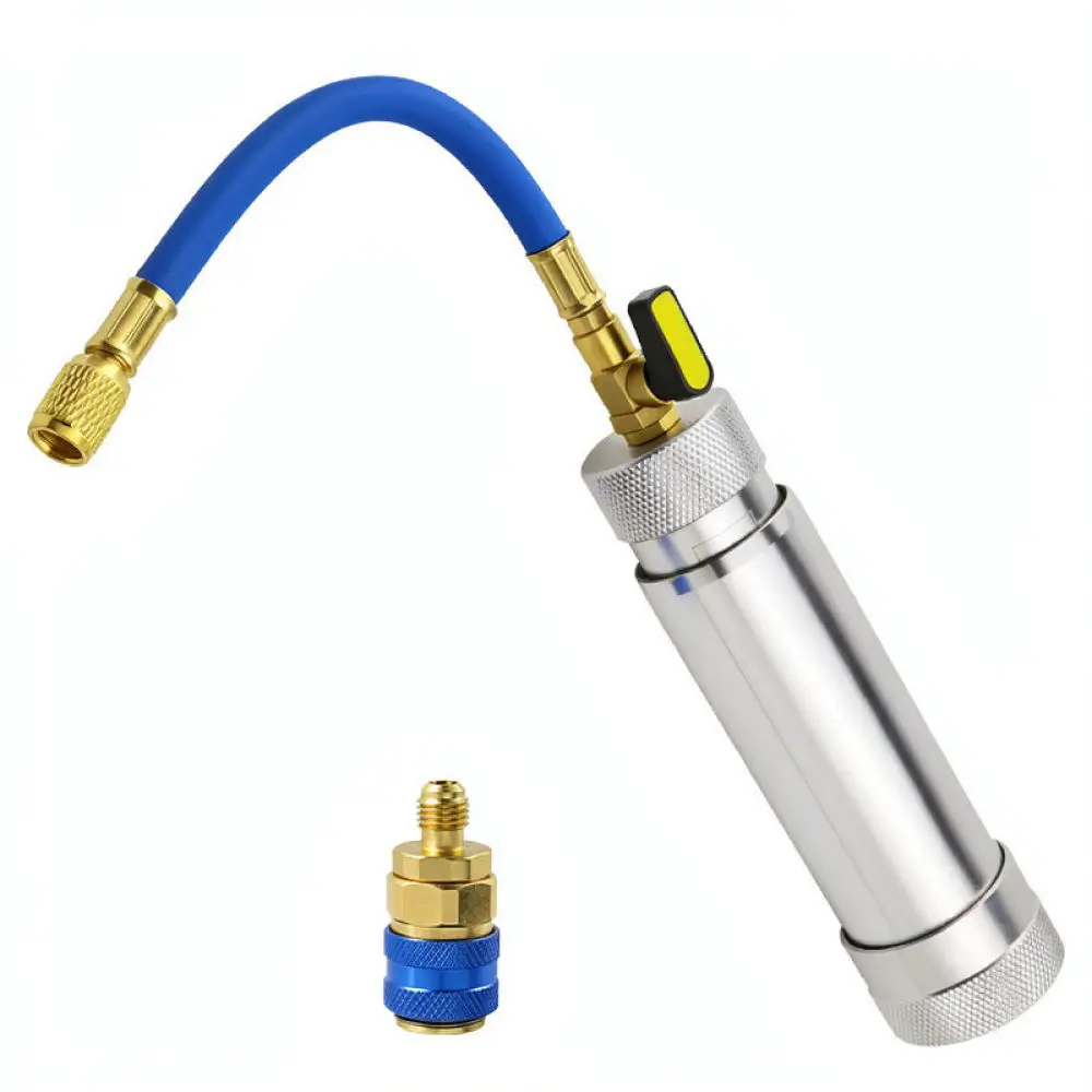 Auto AC System Oil Dye Injector Professional Compressor Lubricant Dispenser Applicator For For Xingweiqiang Car Repair Tools