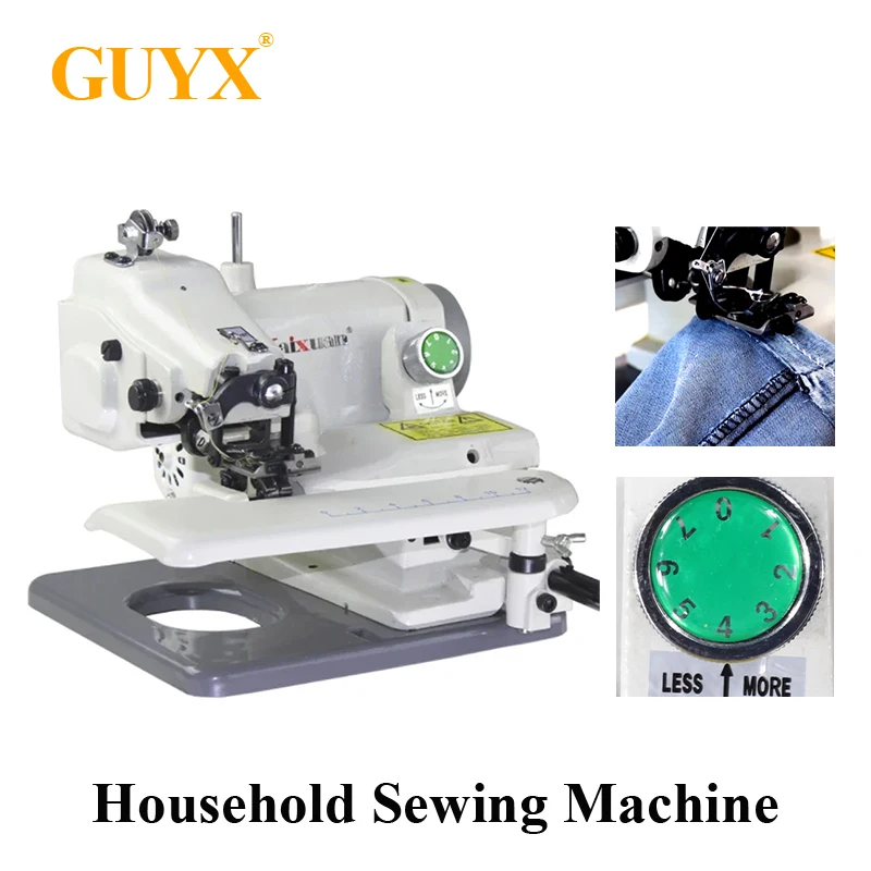 Household Sewing Machine Desktop Blind Stitching Machine Trousers Direct Drive Sewing Machine Pants Edge Roller Foot Machine