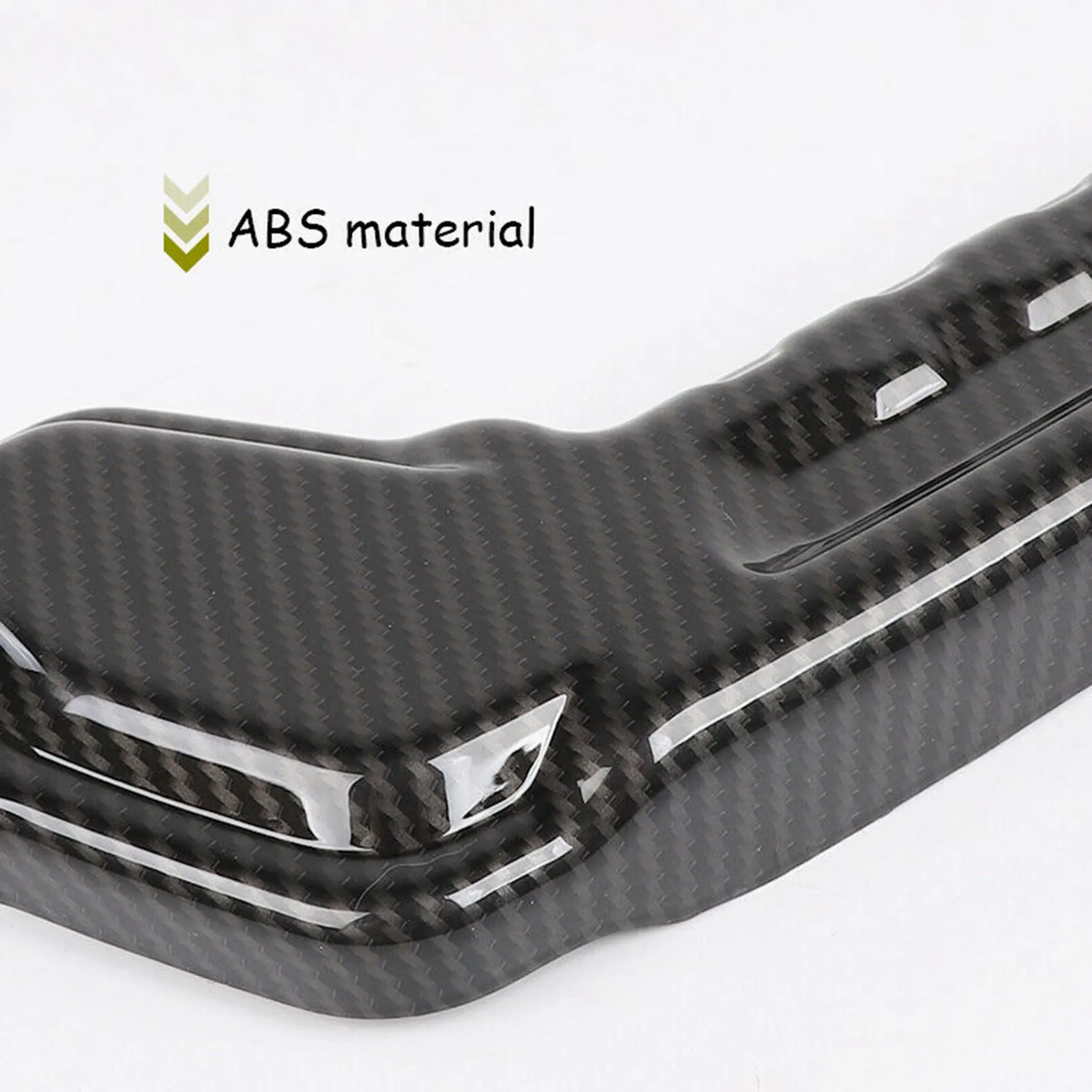 

Carbon Fiber Car Seat Adjust Decoration Cover Trim For Jeep Wrangler JL 2018 -2020