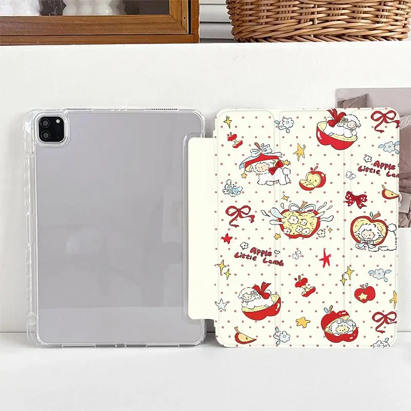 Tri-fold TPU Case Shockproof for Redmi Pad SE 11 inch Xiaomi Pad 5/5Pro 6/6Pro 11 inch Xiaomi Pad 7/7Pro 8/8Pro 11.2 inch