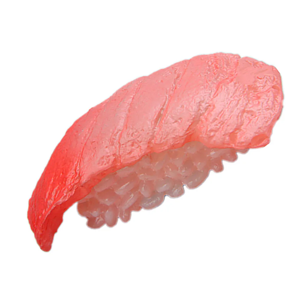 

Salmon Sushi Magnetic Stickers Cute Fridge Decoration Easy Adhesion for Photos Notes in Kitchen Office Fridge Magnet