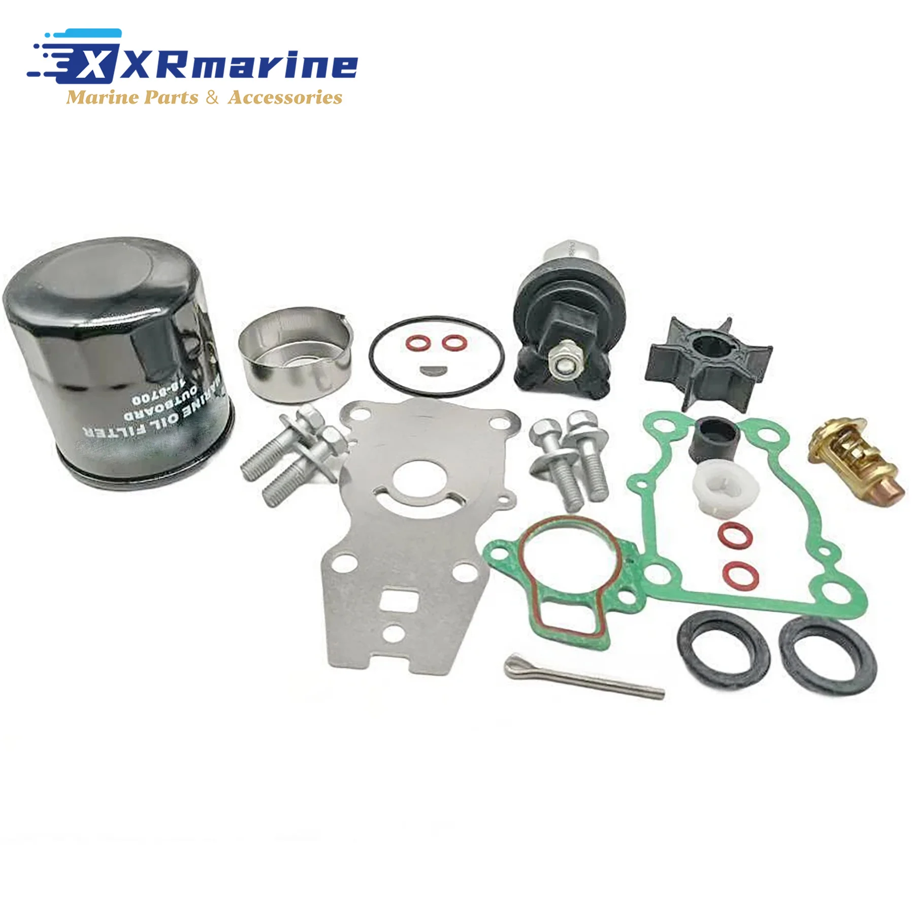 Fits for Yamaha Marine 66T-W0078-01 Outboard Maintenance Repair Kit 61N-24560-10 5GH-13440-50 66M-12411-01 6H4-44352-00