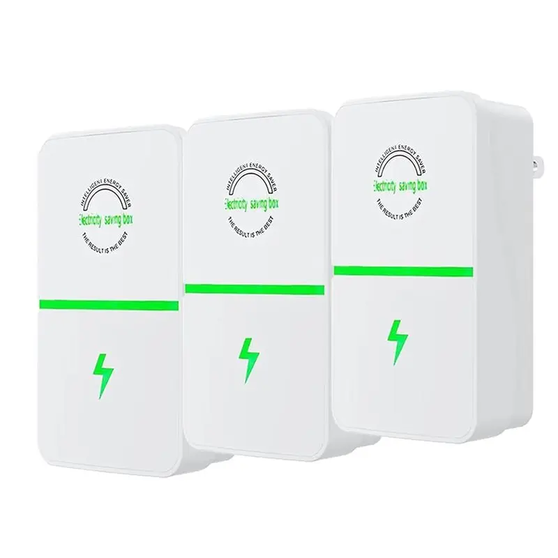 ALIM-6Pack Power Saver Energy Saver,Ecovolt Pro Energy Saver, 90V-250V 30Kw Eco Volt Pro Electricity Saving Box Save US Plug