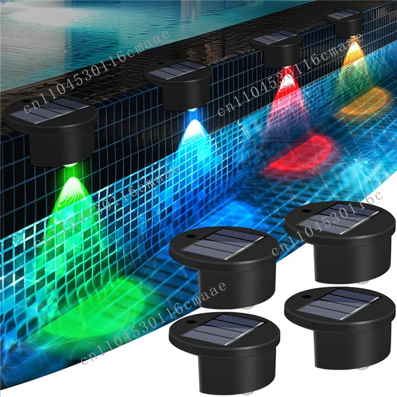 

New AA49 12 Piece Swimming Pool Edge Lights, Suitable for Underground Pools and Above Ground Waterproof Decorations