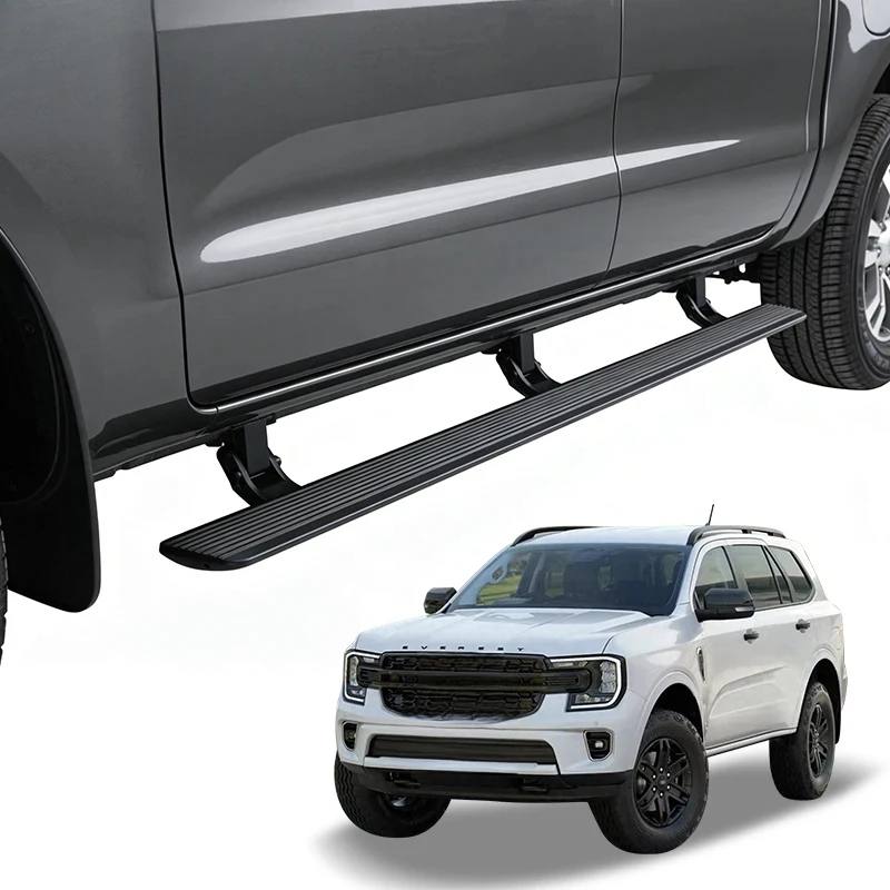 High Quality Aluminum Alloy Automatic Electric Retractable Side Step Running Board For Everest U375 U704 2015-2025