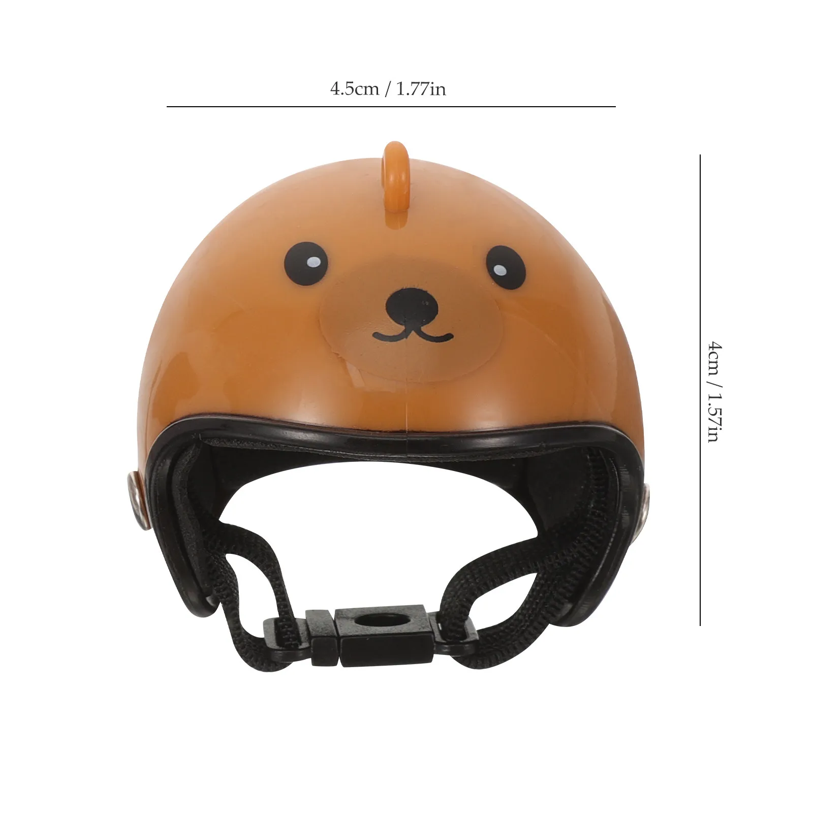 4 Piezas de Mini Cascos para Gallinas, Accesorios Divertidos para Pollos, Cascos de Seguridad para Mascotas, Sombreros para Aves