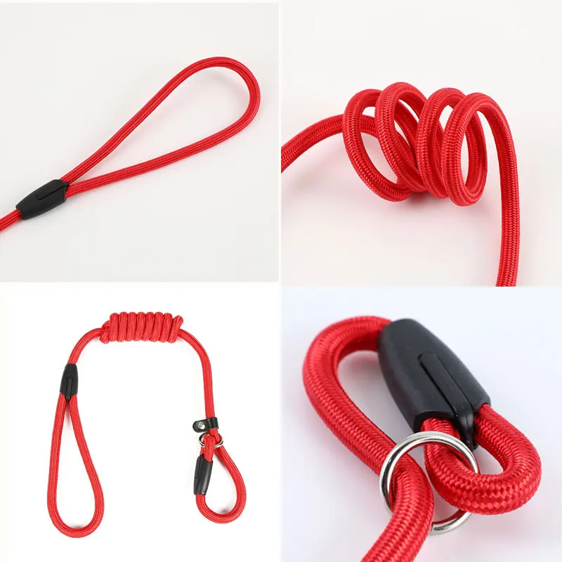 Pet Dog Leash Dog Harness Collar Lead  Rope Quality Nylon Adjustable Training Lead Pet Dog Leash Dog Strap Rope Traction