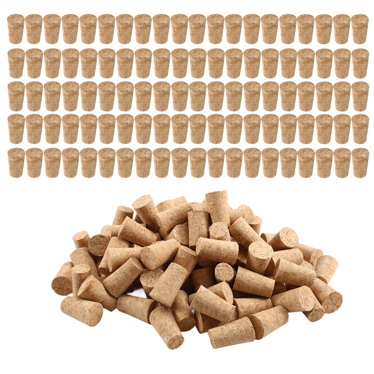 Качественные 100 шт. конические пробки для вина, многоразовые деревянные пробки, креативная портативная герметичная пробка для вина, крышка для бутылок вина, Wi