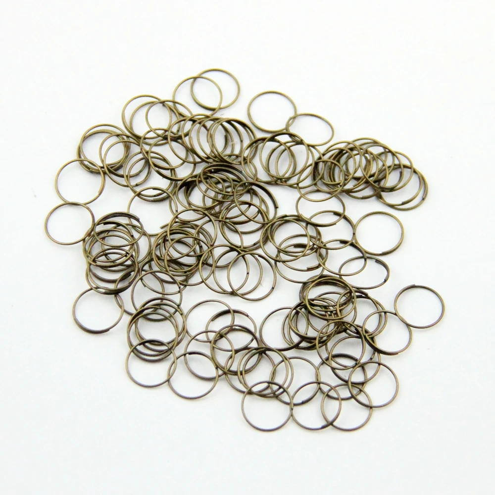 

15mm 10000pcs Bronze Color Connectors Metal Rings for Crystal Glass Chandelier Balls Pendant Prism Beads Connect Decoration