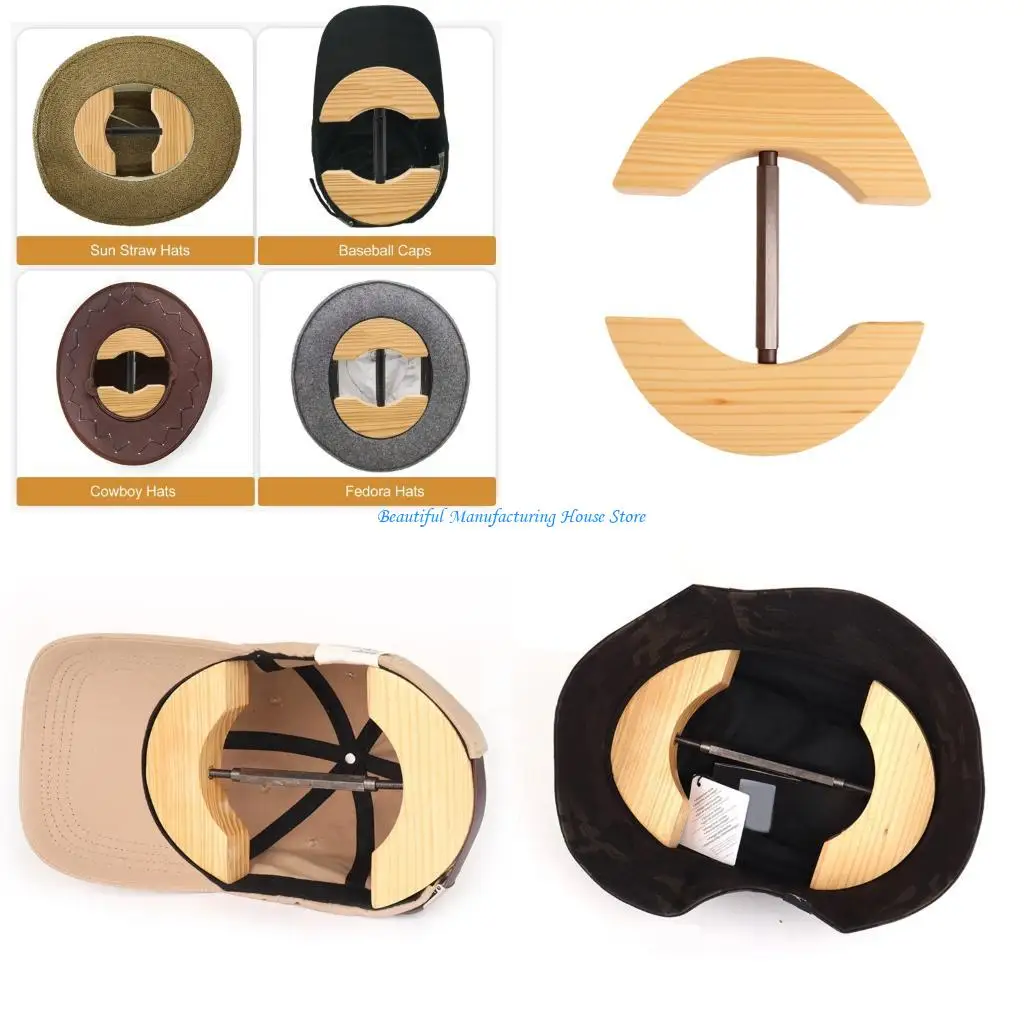 

E56A Hat Form for Home Closets Retail Displays Easy to Clean Maintains Structure