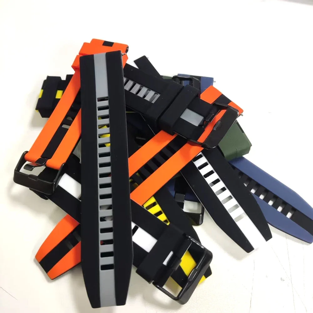 Силиконовый ремешок для HUAWEI WATCH 5 46 мм GT 5 Pro GT5 4 GT 3 2 42 мм 20 мм 22 мм Сменные ремешки HONOR Magic Watch 4 GS 3 Pro Браслет