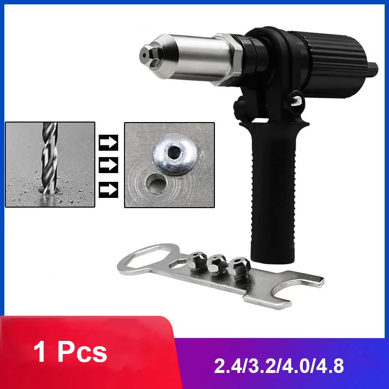 Electric Rivet Nut Gun Riveting Conversion Joint  Cordless Riveting Dril Core Pull Accessories Rivet Electric Rivet Gun Head