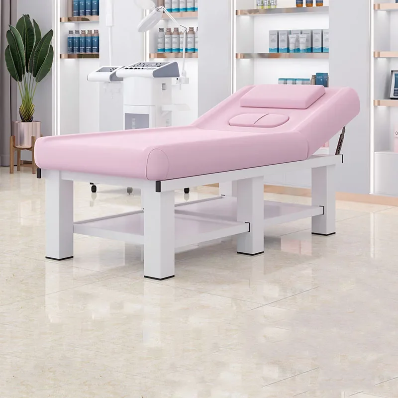 Stretcher Aesthetic Beauty Salon Spa Cosmetic Professional Beautician Cheap Massage Eyelash Maca Portatil Furniture Bed JGY