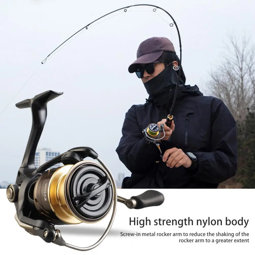 Spinning Reel 4+1 Metal BB 5.2: 1 Gear Ratio Light Weight Die-Casting Handle Fishing Wheel Outdoor Fishing Accessories 회전 권축