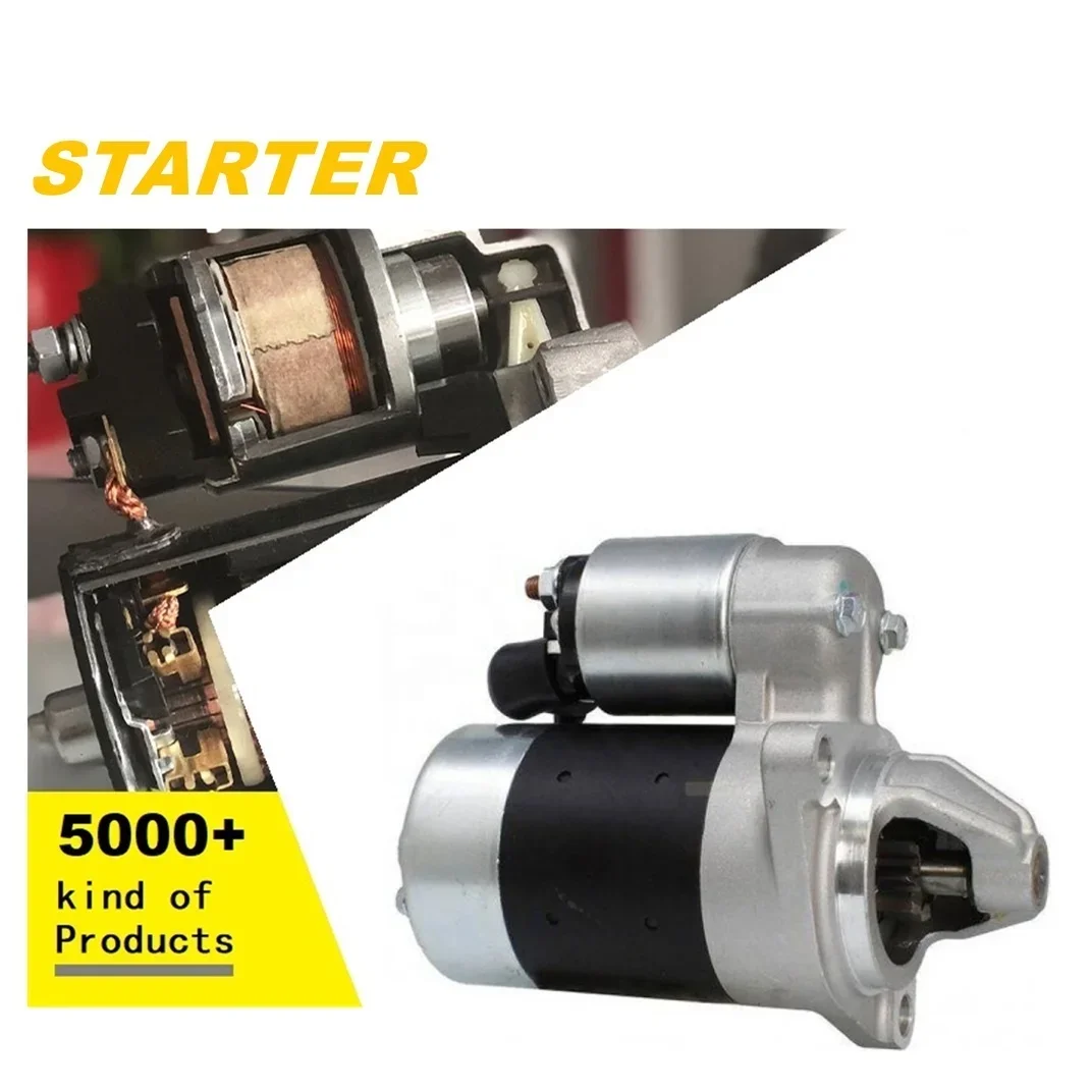 STARTER MOTOR FOR YANMAR L70AE L100AE S114413 S114413A S114650 S114650A 11435177010 11435177011 41435177011 STARTER