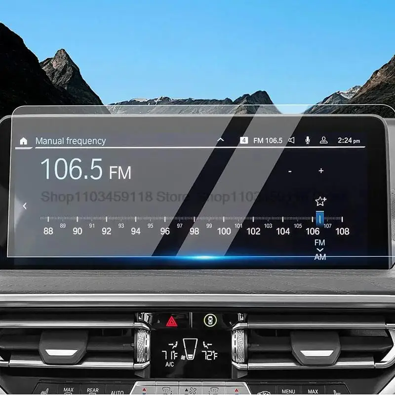 

Защитная пленка из закаленного стекла для BMW X4 xDrive30i 25i M40i 2022 12,3 дюйма, автомобильная GPS-навигационная пленка, аксессуары для ЖК-экрана, пленка
