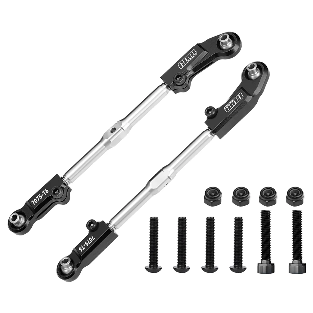 ARRMA 1/7 BIG ROCK 1/8 Kraton NOTORIOUS Outcast EXB V5 V6 6S用 GPM メタルフロントステアリングタイロッド ARA340175 ARA330817 ARA330662