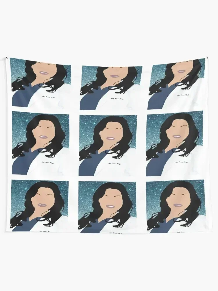 Callie Torres Blue Sparkle Tapestry Decorative Wall Wall Coverings Wall Carpet Tapestry