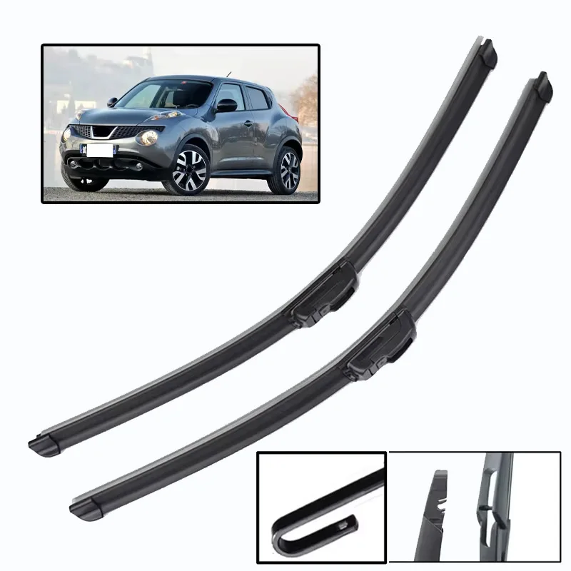 

Car Front Rear Window Windshield Windscreen Wiper Blades For Nissan Juke 2010 2011 2012 2013 2014 2015 2016 2017 2018 2019