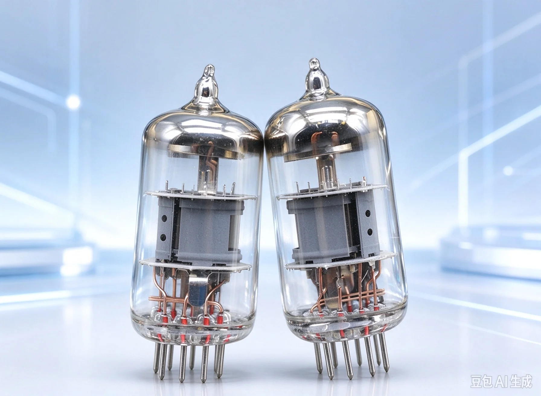 5pcs for 6F2 Vacuum Tube, Direct Replace ECF82 6U8 ECF802, New Matched