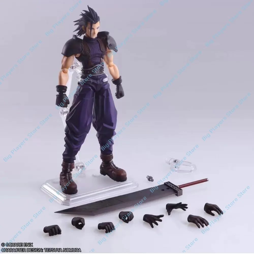 In Stock Play Arts Kai Square Enix Bring Arts Final Fantasy VII Zack Fair Cloud Strife Action Figures