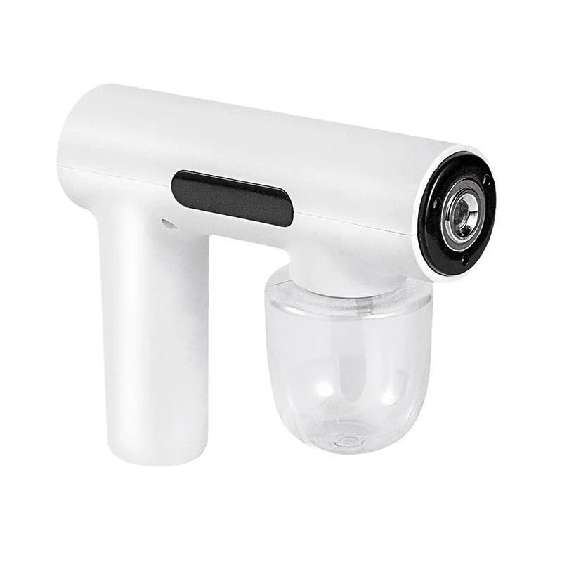 Portable Handheld Electric Humidification Spray Household Travel Supplies Atomised Blue Light Rechargeable Disinfection