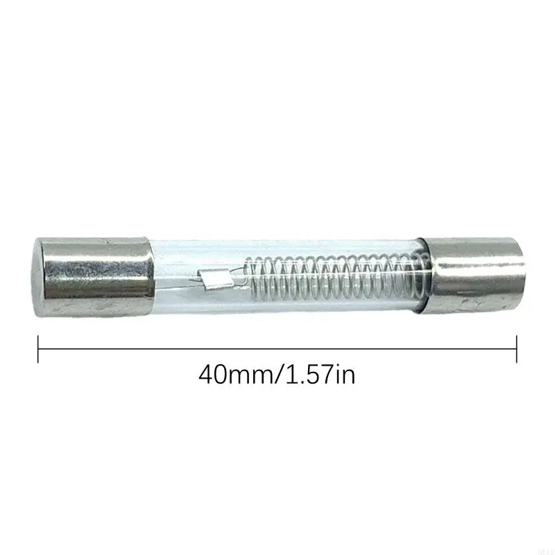 Molf 10Pieces 6x40mm Tubos fusível fusível altura forno tensão 0,65a 0,75a 0,8a 0,9a 5kV para substituição