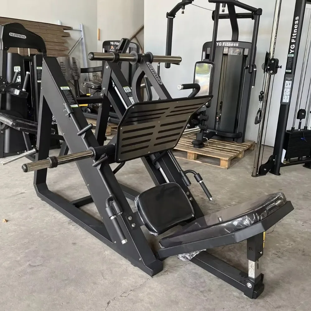 Leg Machine 45 Degree Plate Loaded Commercial 45 Degree Leg Press Machine Gym Use Press Workout Equipments Squat Rack home gym