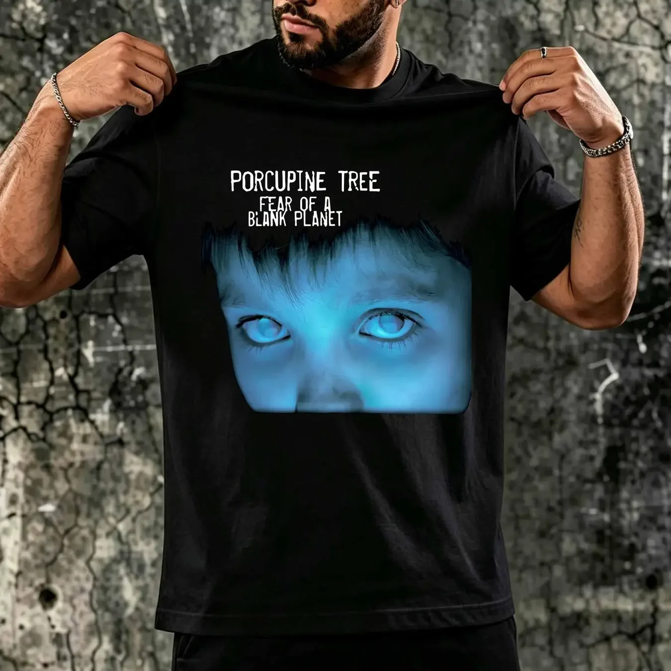 washed T Shirt PORCUPINE TREE TOUR FEAR OF A BLANK PLANET TE6654 long or short sleeves vintage Washed Stretched Stylish Casual