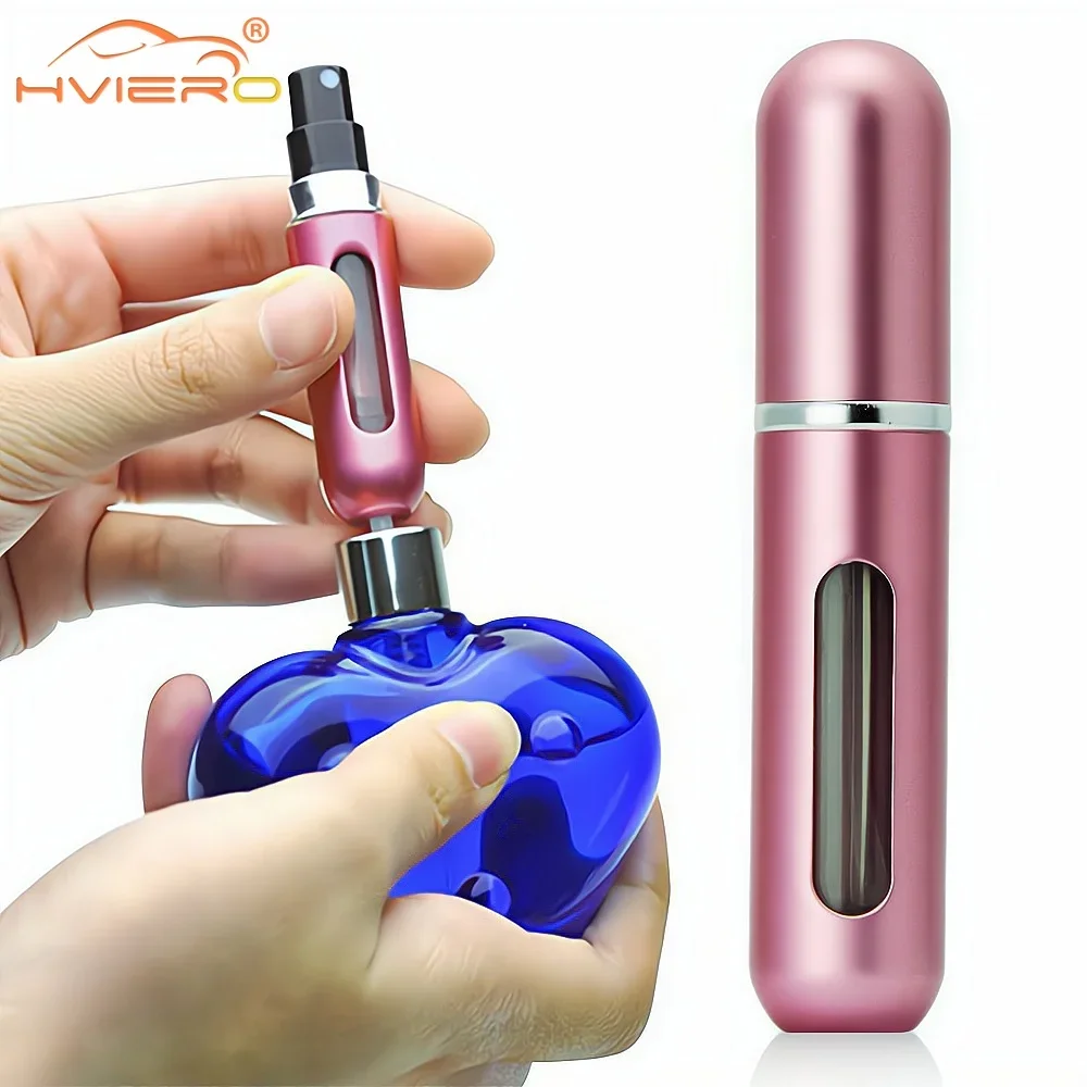 5ml Perfume Refill Bottle Portable Mini Refillable Spray Jar Scent Pump Empty Cosmetic Containers Atomizer Travel Tool Hot Sale