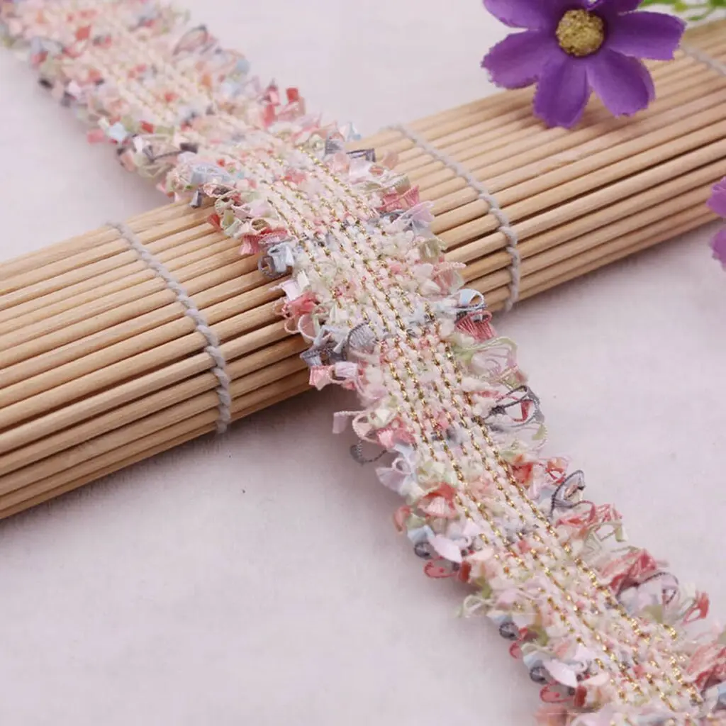 30MM 10 Yards Multicolor Gold Lace Edge Ribbon DIY Handmade Materials Children\'s Headwear Hair Bows Clothing Shoes Accessories