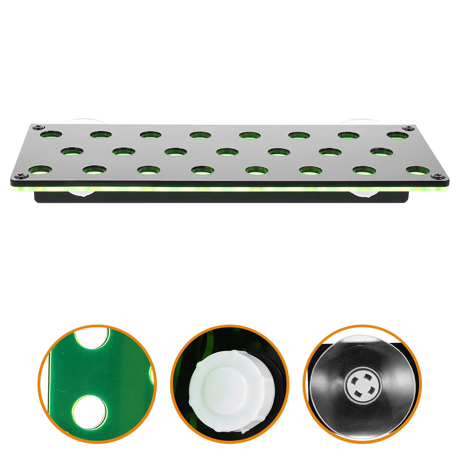 

Acrylic Coral Holder Green Reef Rack for Aquarium Tank Breeding Base Live Coral Bracket Decor Pet Supplies