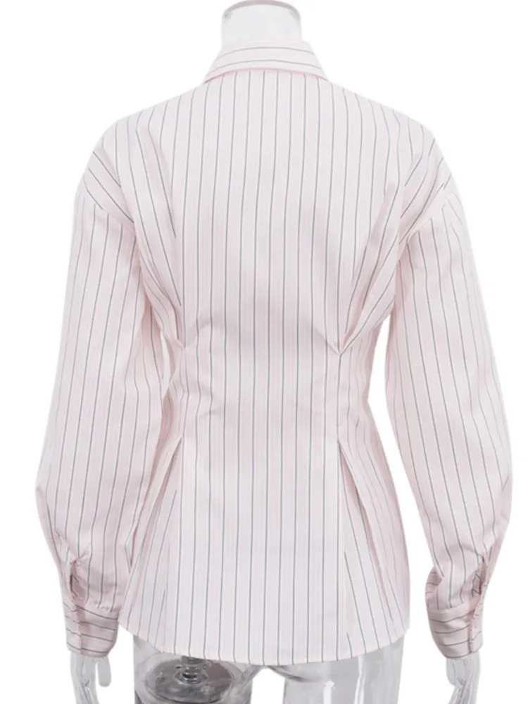 بلوزات نسائية لخريف وشتاء 2025 بلوزة بأكمام طويلة بلوزة نسائية قميص مكتب أنيق للعمل بلوزات علوية Mujer De Moda