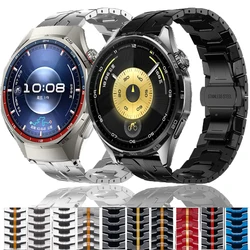 Stainless Steel Band For Huawei Watch GT6 GT5 GT4 GT3 GT2 Pro GT6Pro 46mm Strap Metal Bracelet for Huawei Watch 5/4/4pro/3/3pro