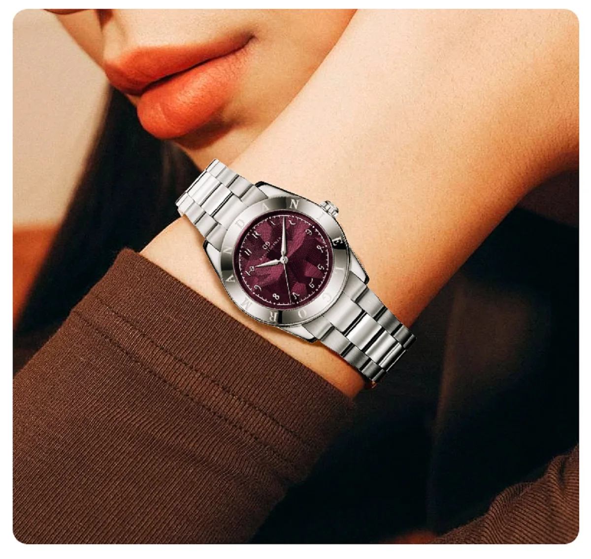 

Daniel Gorman Stainless steel exquisite and luxurious watches, available for wholesale and customization.