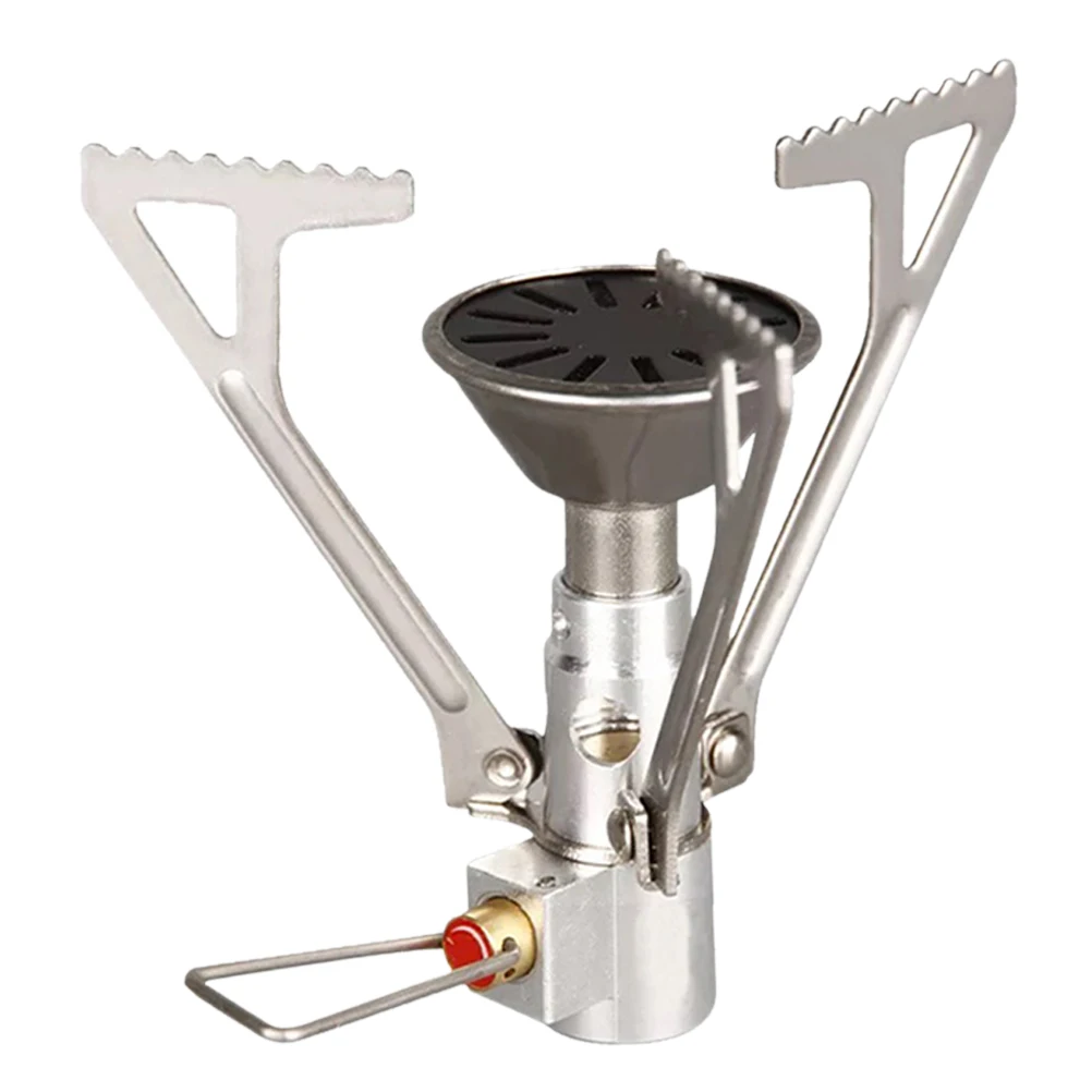 

Portable Camping Gas Stove Outdoor Cooker Stainless Steel Picnic Folding High Power