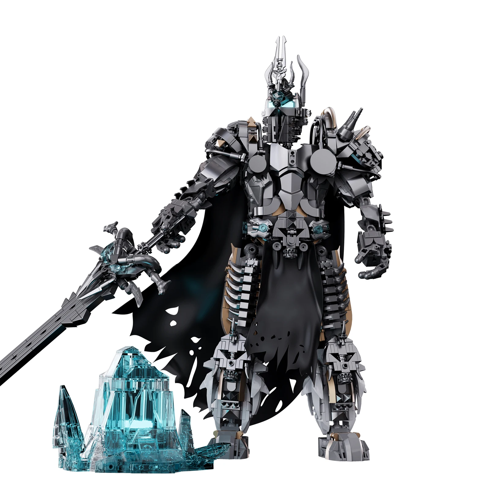 Magic Series Mech Warrior Model Building Blocks 1268pcs Assembled Collectible Boys Puzzle MOC Small Bricks Toys Birthday Gifts