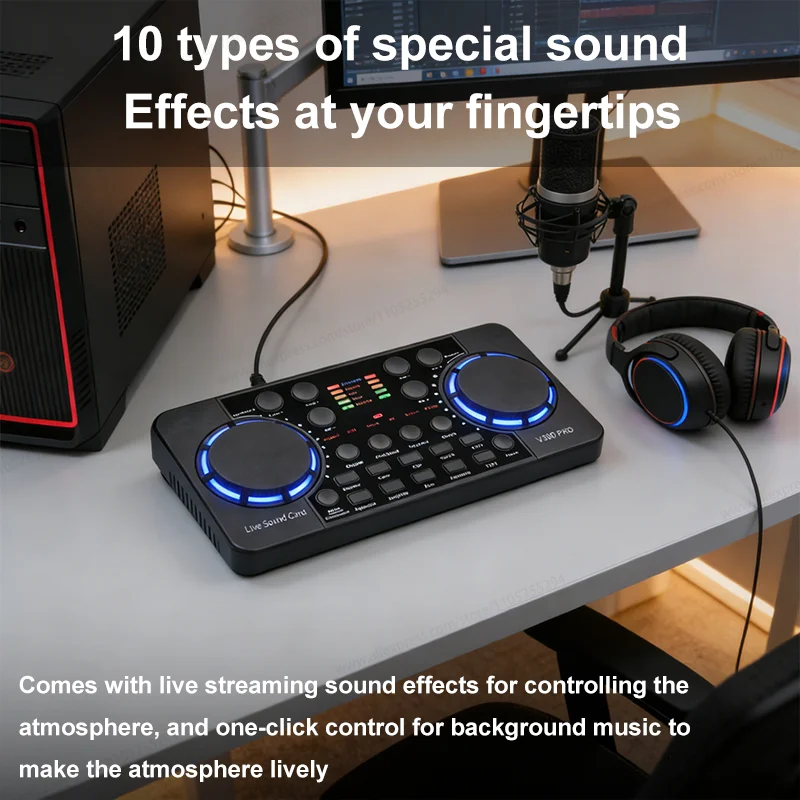 v300pro-live-streaming-sound-card-kit-for-mobile-and-pc-suitable-for-influencers-with-bluetooth-and-reverb