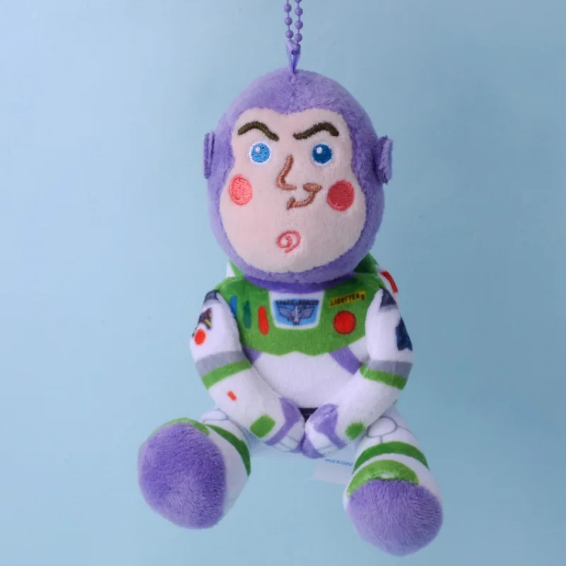 12CM Disney Buzz Astral Torba Pluszowa zabawka Anime Wypchane lalki Toy Story Woody Kawaii Wypchany plecak Deco Prezenty dla dzieci