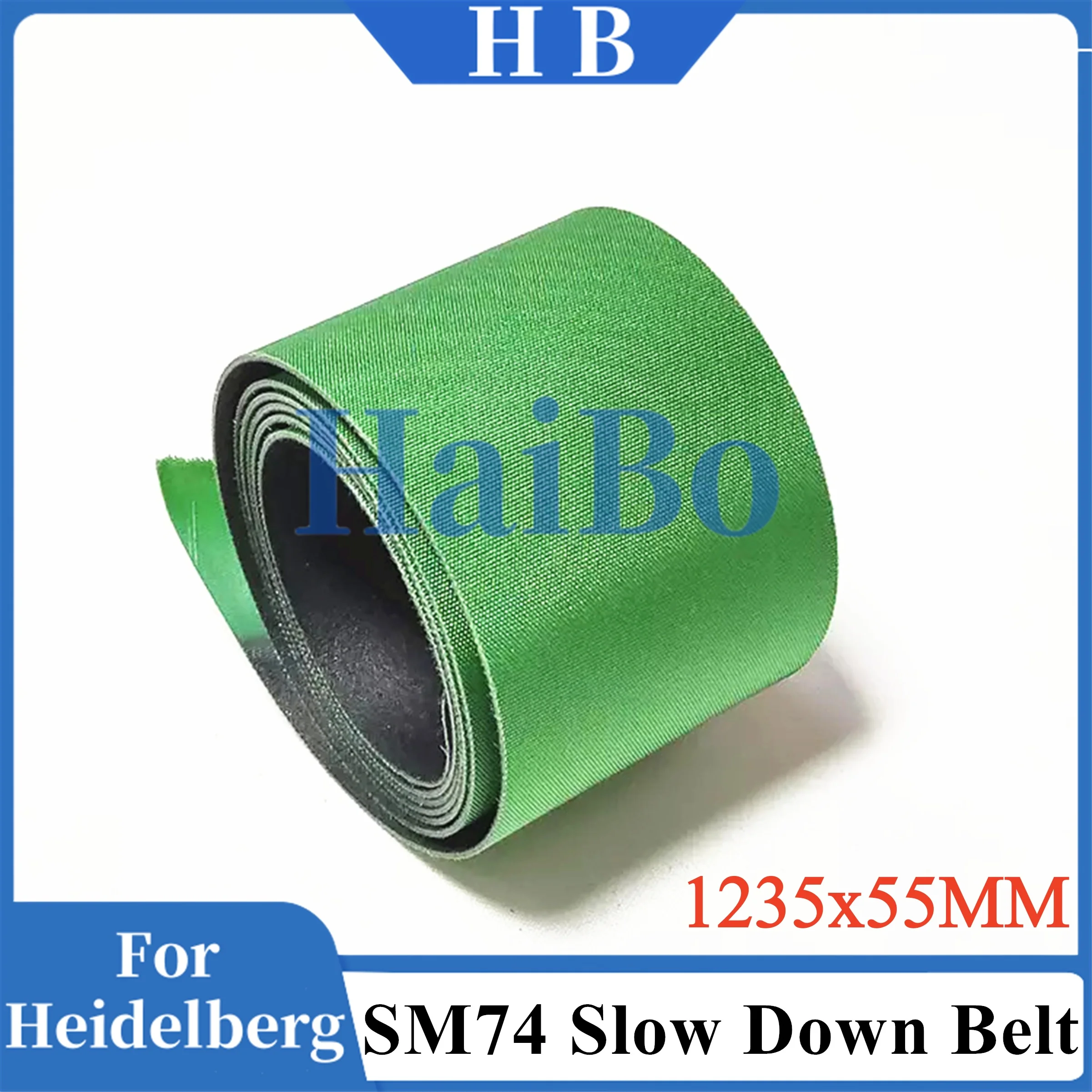 

HaiBo лучшее качество SM74 замедленный ремень 1235x55 мм ремень подачи для офсетной печатной машины Heidelberg