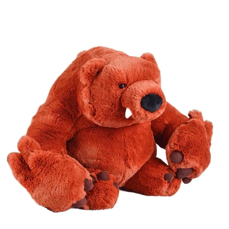 49cm Cotton Nita Bear Anime Figures Toy Brawl Stars Stuff Mascot Kawaii Heroes Boys Christmas Gifts Collectible - view 4