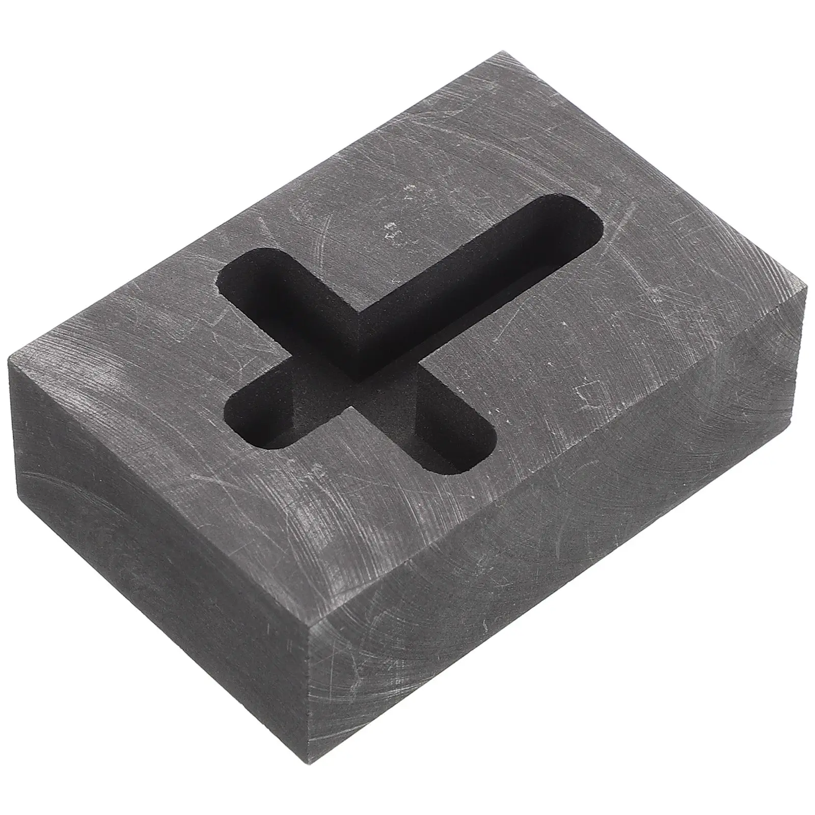 Cross Graphite Mold Melting Metals Jewelry Casting Supplies Black Crucible Ingot Coin Molds Smelting Metal Glass High