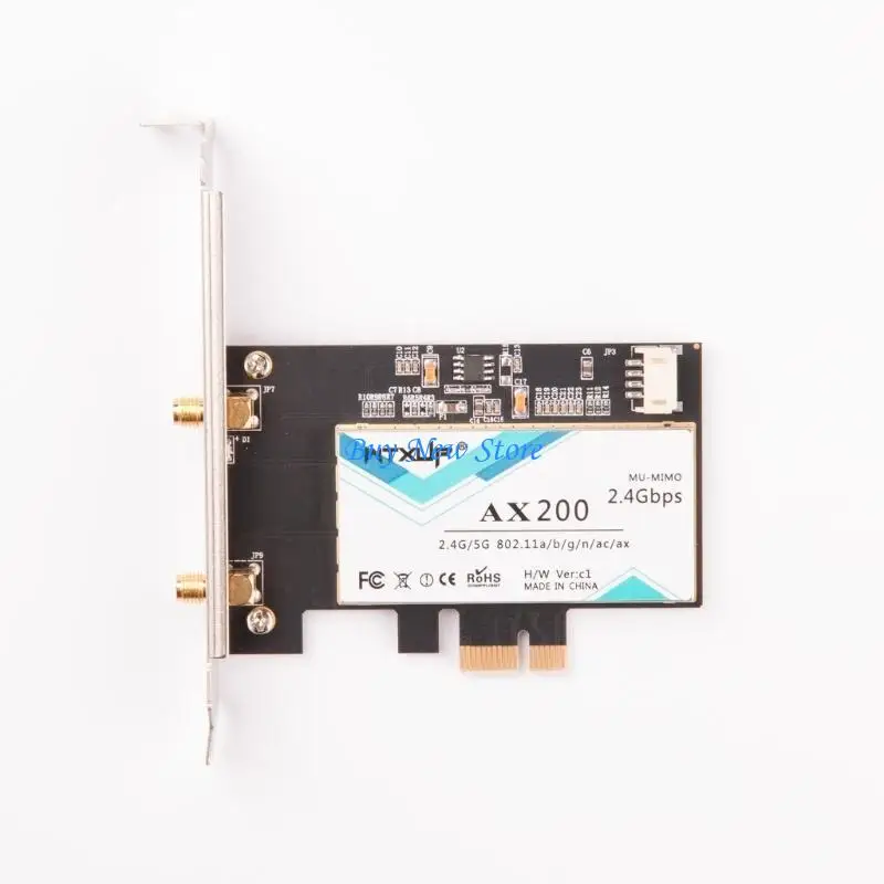 بطاقة واي فاي 20CE AX200 3000M AX200NGW بطاقة الشبكة PCIe اللاسلكية BT5.0 DualBand 2.4