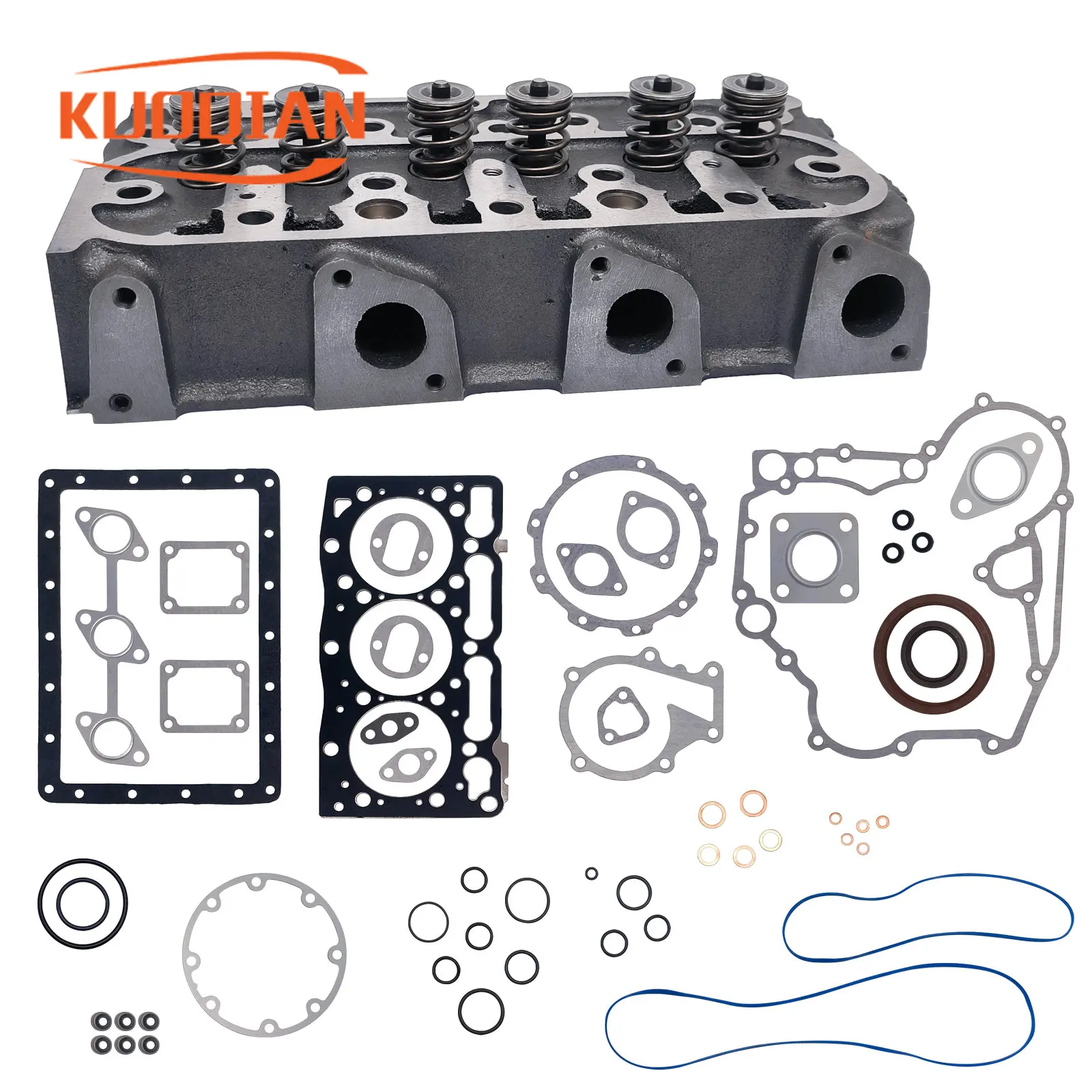 

For Kubota D1105 Cylinder Head 16032-03040 For Kubota KX41 Mini Excavator D1105 Diesel Engine Repair Parts